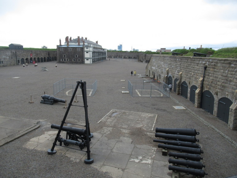 Halifax, de Citadel, een oud Engels fort